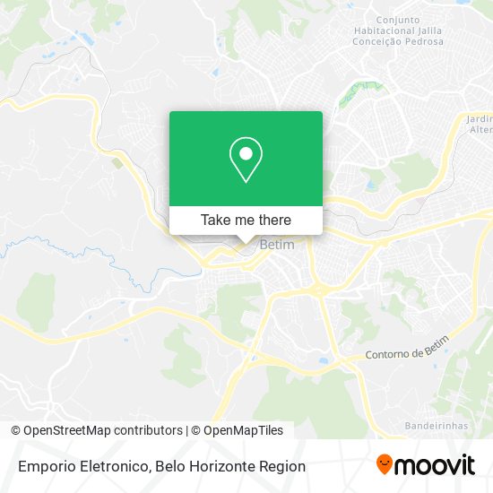 Emporio Eletronico map