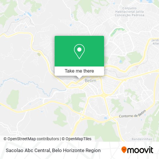 Sacolao Abc Central map
