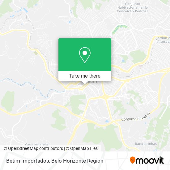 Betim Importados map