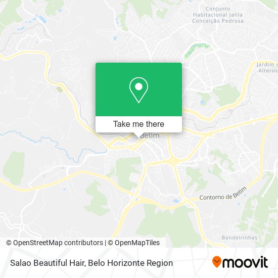 Salao Beautiful Hair map