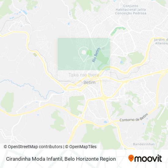Cirandinha Moda Infantil map