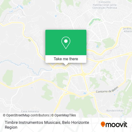 Timbre Instrumentos Musicais map
