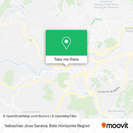 Sebastiao Jose Saraiva map