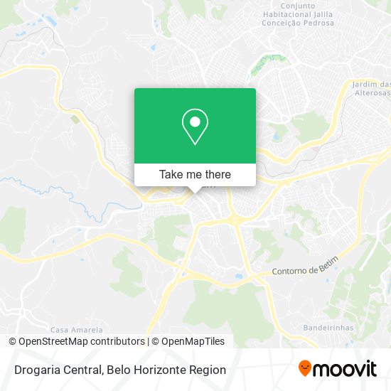 Drogaria Central map