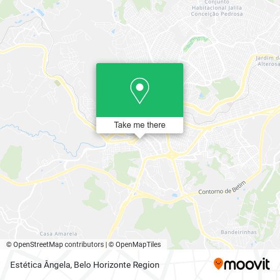 Estética Ângela map
