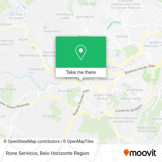 Rone Servicos map
