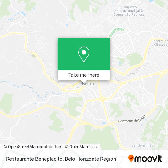 Restaurante Beneplacito map