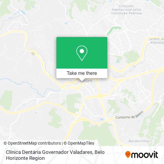 Clínica Dentária Governador Valadares map