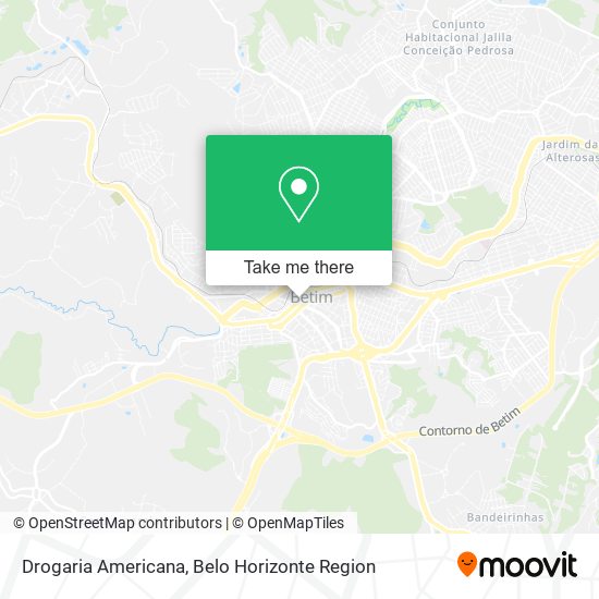 Drogaria Americana map