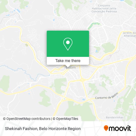 Shekinah Fashion map