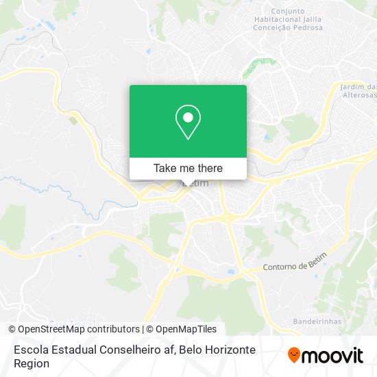 Escola Estadual Conselheiro af map