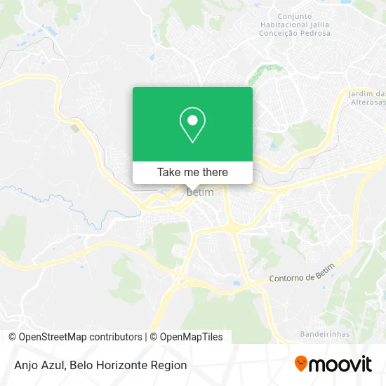 Anjo Azul map