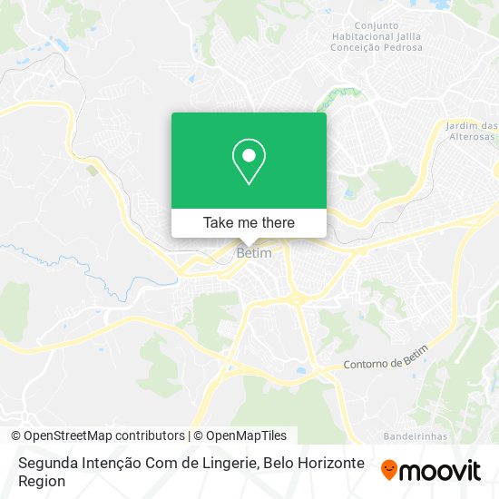 Segunda Intenção Com de Lingerie map