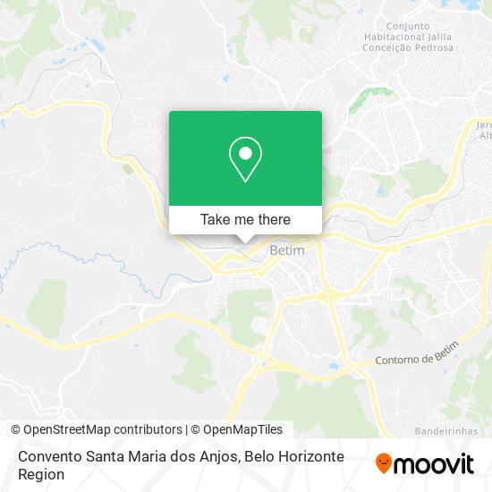 Convento Santa Maria dos Anjos map
