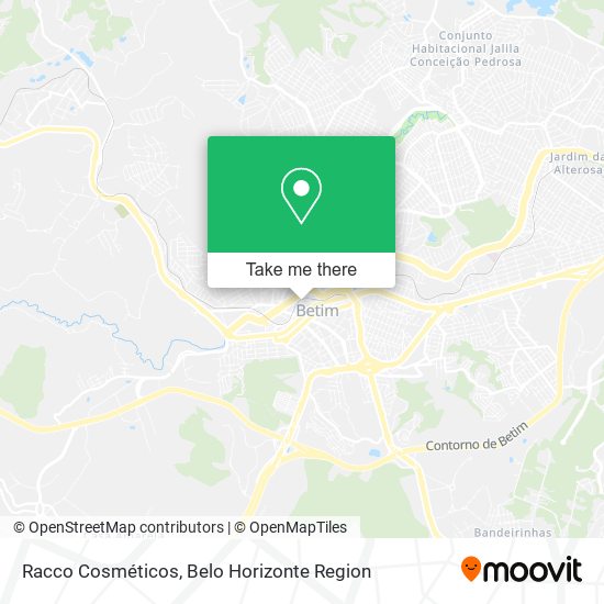 Racco Cosméticos map