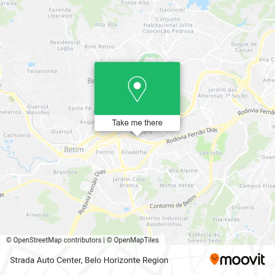 Strada Auto Center map