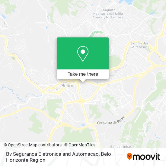 Bv Seguranca Eletronica and Automacao map