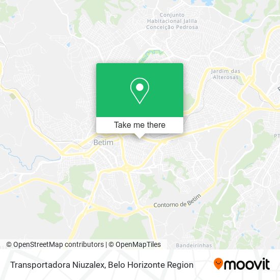 Transportadora Niuzalex map