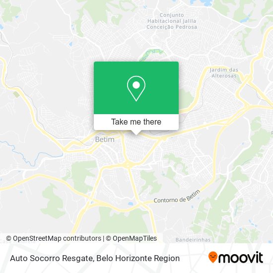 Auto Socorro Resgate map