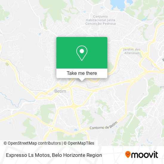 Expresso Ls Motos map