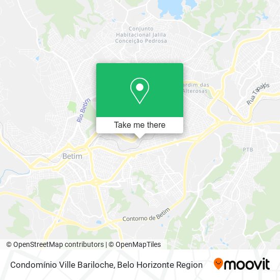 Condomínio Ville Bariloche map