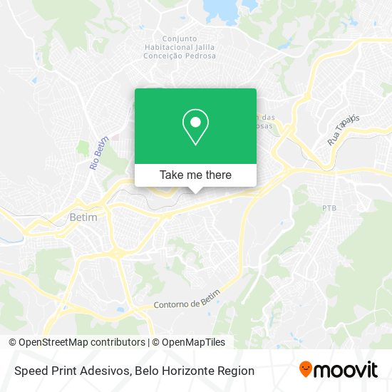 Speed Print Adesivos map