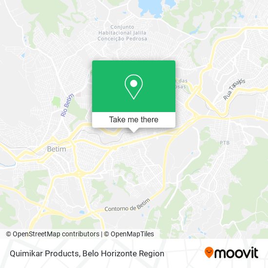 Quimikar Products map