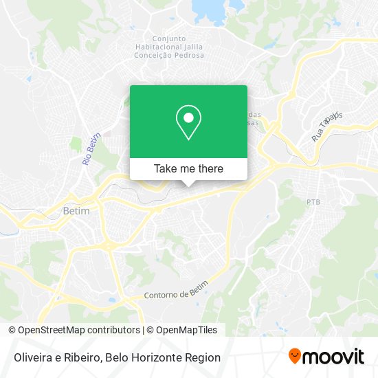 Oliveira e Ribeiro map