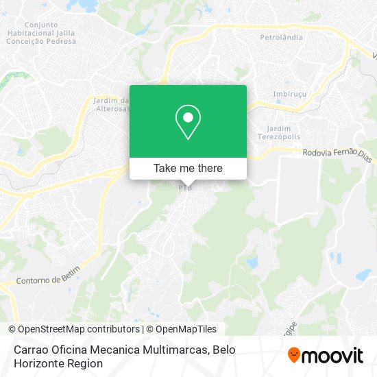 Carrao Oficina Mecanica Multimarcas map