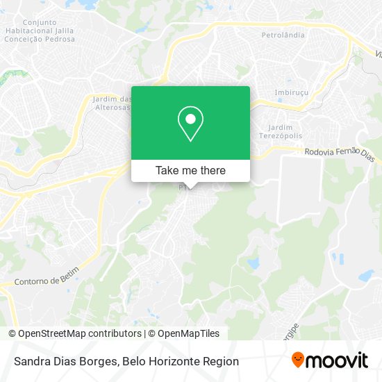 Sandra Dias Borges map