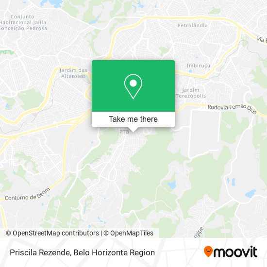 Priscila Rezende map