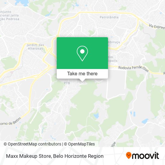 Maxx Makeup Store map