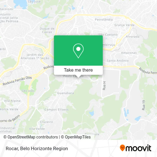 Rocar map