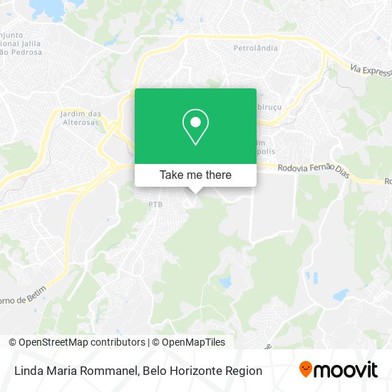 Linda Maria Rommanel map