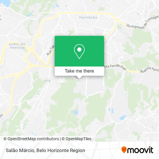 Salão Márcio map