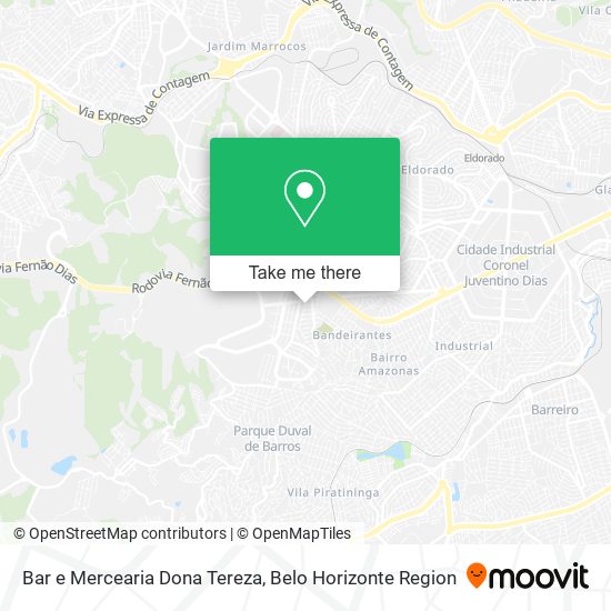 Bar e Mercearia Dona Tereza map