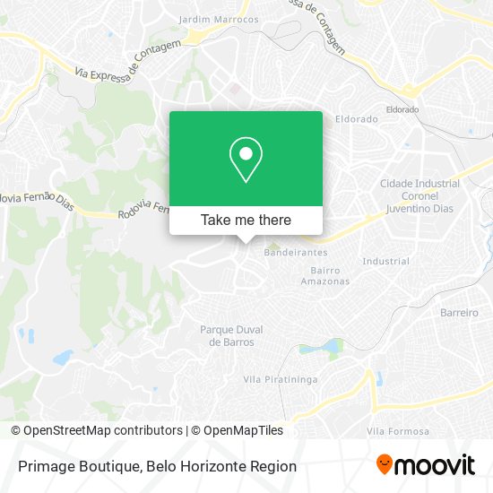 Primage Boutique map