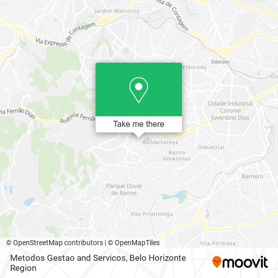 Metodos Gestao and Servicos map