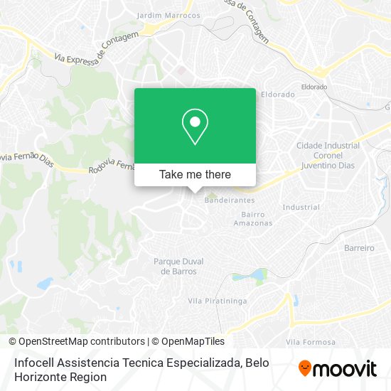 Infocell Assistencia Tecnica Especializada map