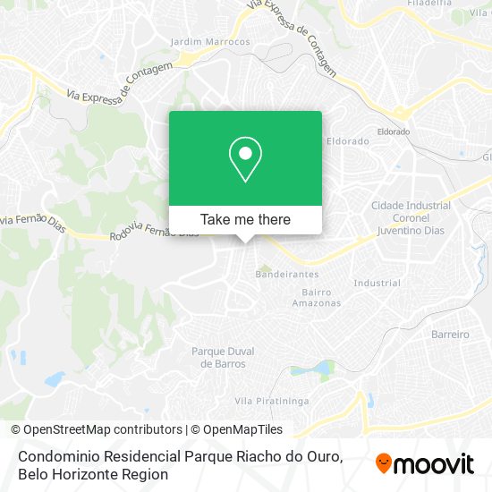 Condominio Residencial Parque Riacho do Ouro map