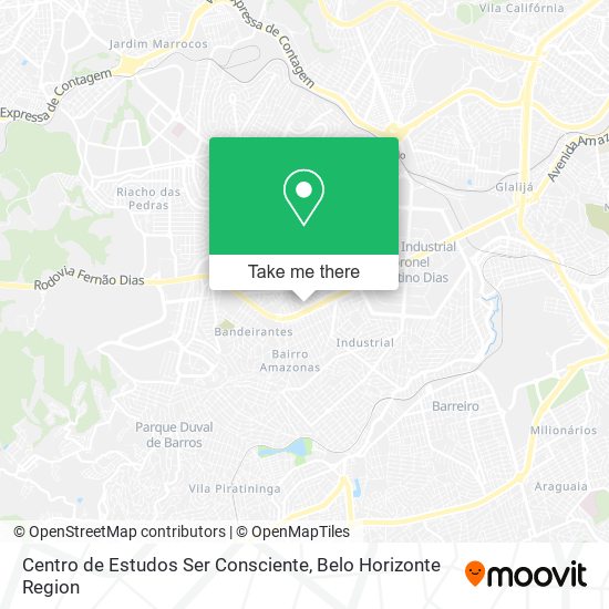 Centro de Estudos Ser Consciente map