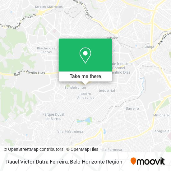Rauel Victor Dutra Ferreira map