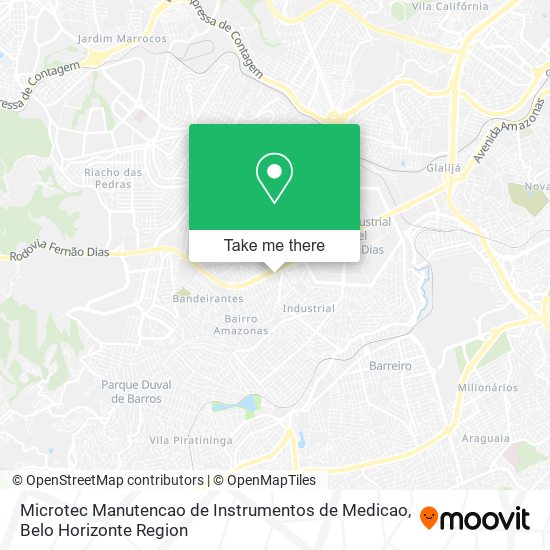 Microtec Manutencao de Instrumentos de Medicao map
