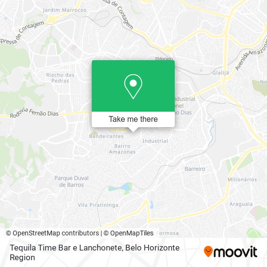 Tequila Time Bar e Lanchonete map