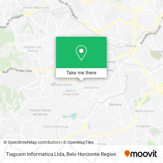 Tiagosm Informatica Ltda map