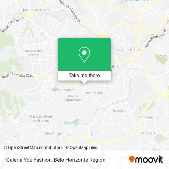 Galeria You Fashion map