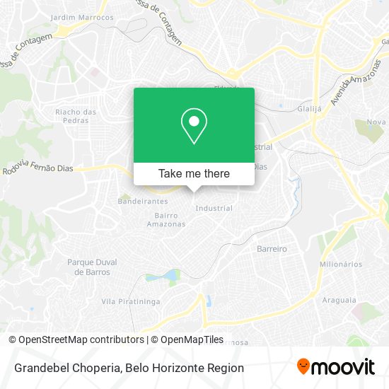 Grandebel Choperia map