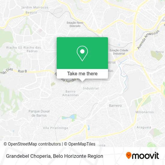 Grandebel Choperia map