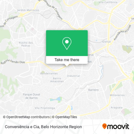 Conveniência e Cia map
