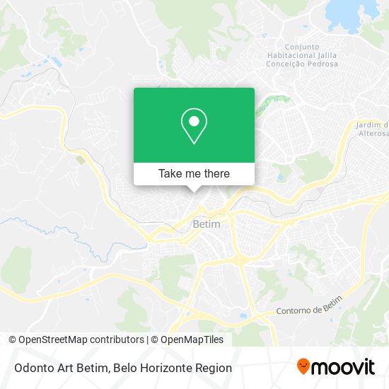 Odonto Art Betim map
